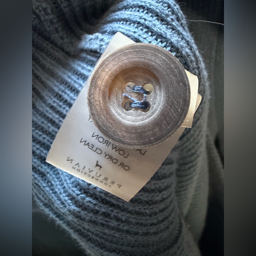 Peruvian Connection Yacht Club Cardigan 100% Cotton Women’s XS - Picture 7 of 11